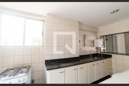 Área comum - Cozinha Salão de festas de apartamento para alugar com 1 quarto, 56m² em Anchieta, Belo Horizonte