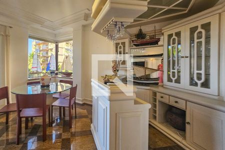 Sala de apartamento para alugar com 3 quartos, 170m² em Balneario Cidade Atlantica, Guarujá