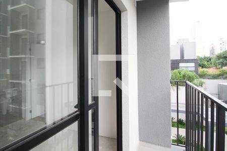 Varanda de apartamento à venda com 1 quarto, 26m² em Vila Olímpia, São Paulo