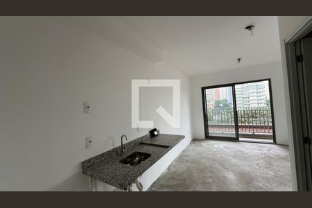 Cozinha de apartamento para alugar com 1 quarto, 39m² em Vila Nova Conceição, São Paulo