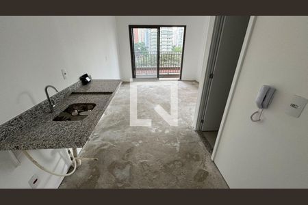 Cozinha de apartamento para alugar com 1 quarto, 39m² em Vila Nova Conceição, São Paulo