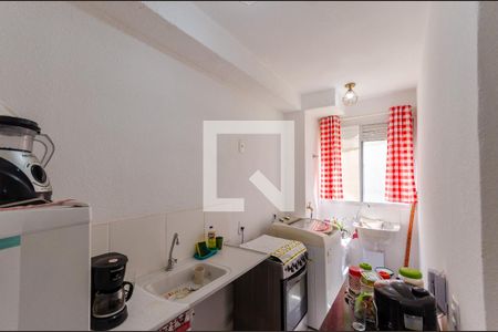 Cozinha de apartamento à venda com 1 quarto, 42m² em Vila Pedra Branca, São Paulo