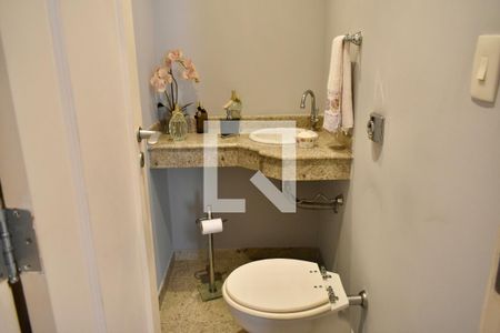 Lavabo de apartamento à venda com 3 quartos, 134m² em Vila Monte Alegre, São Paulo