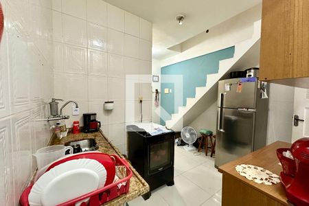 Cozinha de casa à venda com 2 quartos, 50m² em Gamboa, Rio de Janeiro