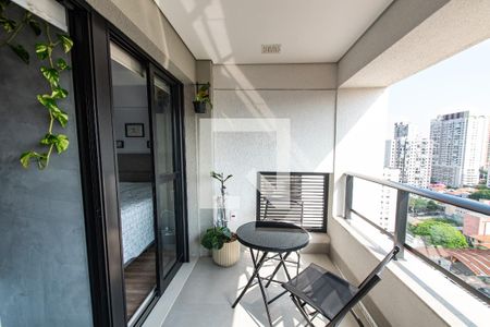 Varanda de apartamento à venda com 1 quarto, 37m² em Vila Mariana, São Paulo