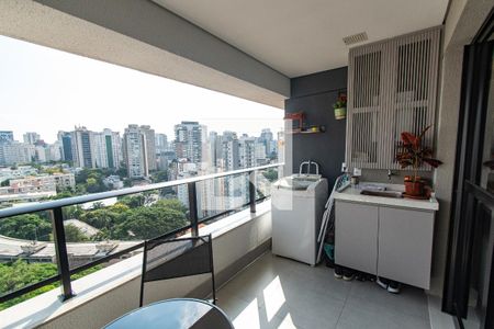 Varanda de apartamento à venda com 1 quarto, 37m² em Vila Mariana, São Paulo