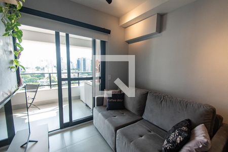 Sala de apartamento à venda com 1 quarto, 37m² em Vila Mariana, São Paulo