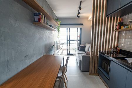 Sala de apartamento à venda com 1 quarto, 37m² em Vila Mariana, São Paulo