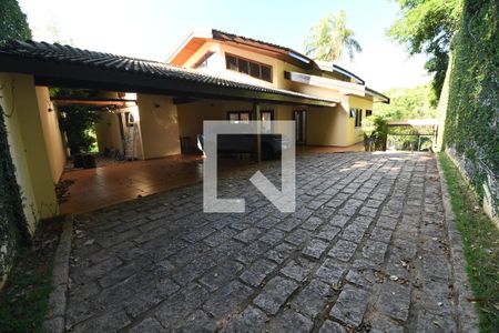 Garagem de casa de condomínio para alugar com 4 quartos, 420m² em Conjunto Habitacional Vila Santana (sousas), Campinas