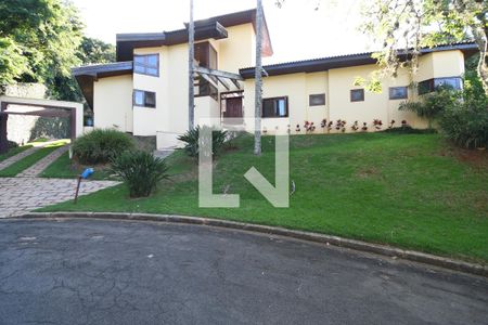 Fachada de casa de condomínio para alugar com 4 quartos, 420m² em Conjunto Habitacional Vila Santana (sousas), Campinas