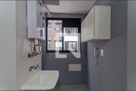 Cozinha de apartamento para alugar com 2 quartos, 38m² em Vila Marina, São Paulo