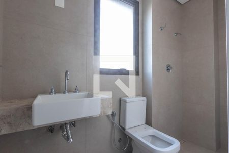 Banheiro da Suíte 1 de apartamento à venda com 2 quartos, 69m² em Lourdes, Belo Horizonte