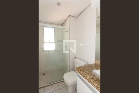 Banheiro da Suíte de apartamento para alugar com 1 quarto, 63m² em Vila Uberabinha, São Paulo