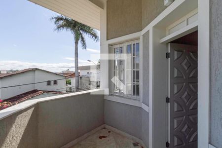 Varanda da suíte 2 de casa à venda com 5 quartos, 650m² em Dona Clara, Belo Horizonte