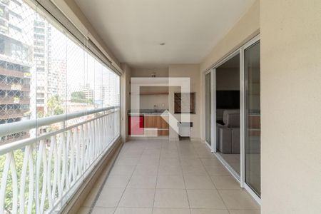 Varanda da Sala de apartamento para alugar com 3 quartos, 135m² em Perdizes, São Paulo