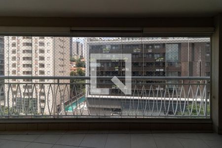 Varanda da Sala de apartamento para alugar com 3 quartos, 135m² em Perdizes, São Paulo