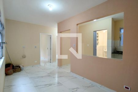 Sala de apartamento para alugar com 2 quartos, 60m² em Canto do Forte, Praia Grande