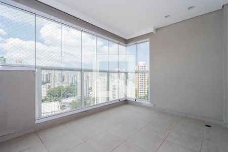 Varanda da Sala de apartamento para alugar com 2 quartos, 76m² em Vila Andrade, São Paulo