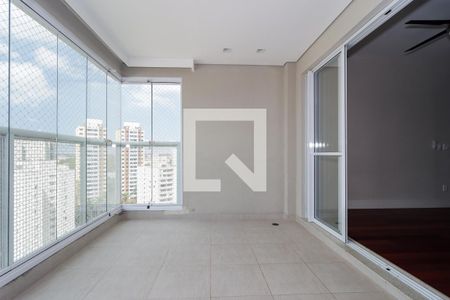 Varanda da Sala de apartamento para alugar com 2 quartos, 76m² em Vila Andrade, São Paulo