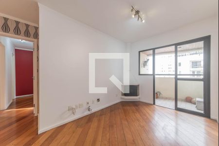 Sala de apartamento para alugar com 3 quartos, 78m² em Brooklin, São Paulo