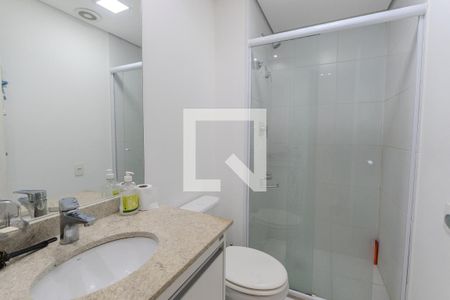 Banheiro de kitnet/studio à venda com 1 quarto, 32m² em Bela Vista, São Paulo