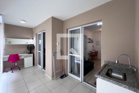 Varanda de kitnet/studio para alugar com 1 quarto, 34m² em Ipiranga, São Paulo