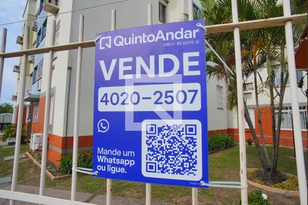 Plaquinha de apartamento à venda com 3 quartos, 55m² em Sarandi, Porto Alegre