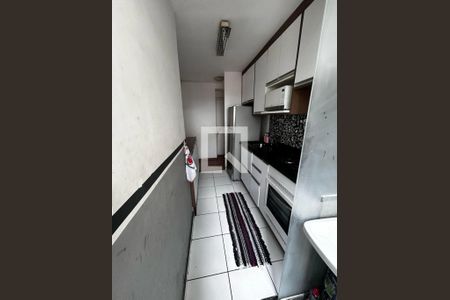 Cozinha de apartamento à venda com 2 quartos, 49m² em Jardim Monte Libano, Santo André