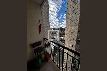 Sacada de apartamento à venda com 2 quartos, 49m² em Jardim Monte Libano, Santo André