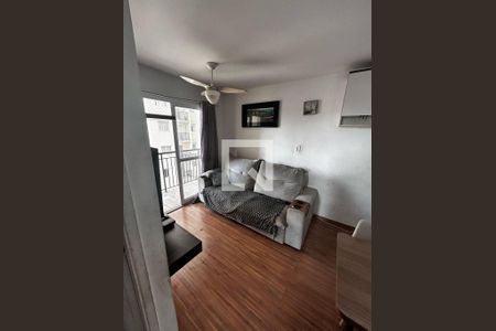 Sala de apartamento à venda com 2 quartos, 49m² em Jardim Monte Libano, Santo André