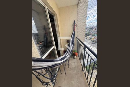 Sacada de apartamento à venda com 2 quartos, 49m² em Jardim Monte Libano, Santo André