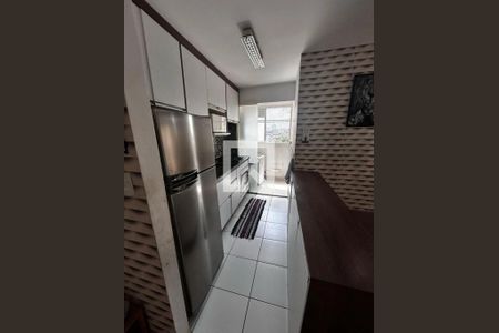 Cozinha de apartamento à venda com 2 quartos, 49m² em Jardim Monte Libano, Santo André