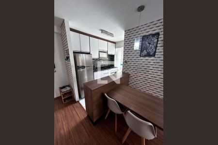 Cozinha de apartamento à venda com 2 quartos, 49m² em Jardim Monte Libano, Santo André