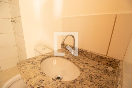 Banheiro de apartamento para alugar com 2 quartos, 57m² em Residencial E Comercial Palmares, Ribeirão Preto