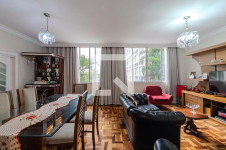 Sala de apartamento à venda com 3 quartos, 165m² em Bela Vista, São Paulo