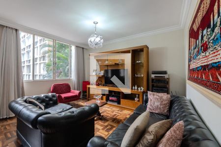 Sala de apartamento à venda com 3 quartos, 165m² em Bela Vista, São Paulo