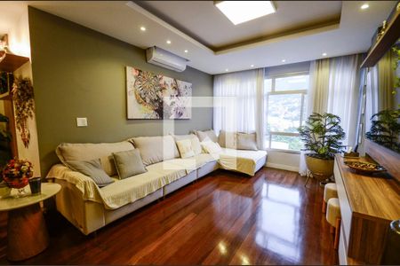 Sala de apartamento à venda com 3 quartos, 130m² em Tijuca, Rio de Janeiro