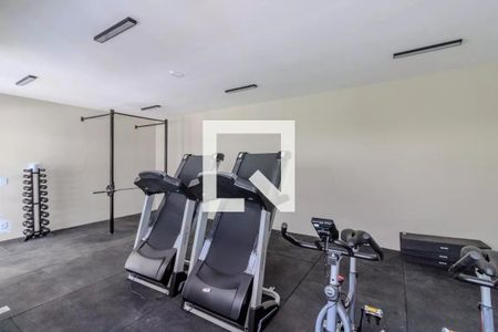 Área comum - Academia de apartamento para alugar com 1 quarto, 40m² em Jardim Parque Morumbi, São Paulo