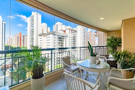 Varanda da Sala de apartamento à venda com 3 quartos, 112m² em Vila Mascote, São Paulo