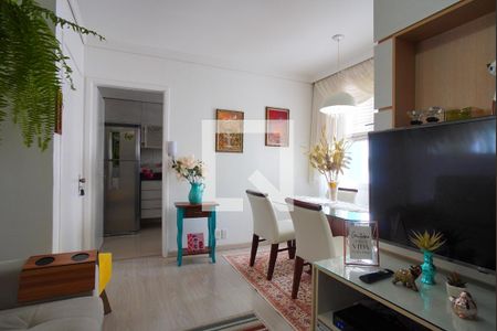 Sala de apartamento à venda com 2 quartos, 58m² em Morro Santana, Porto Alegre