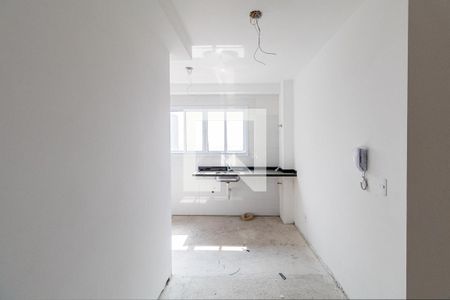 Sala/Cozinha/Área de Serviço  de apartamento à venda com 2 quartos, 43m² em Vila Guilhermina, São Paulo