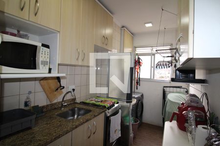 Cozinha de apartamento à venda com 2 quartos, 45m² em Jardim Centenario, São Paulo
