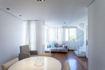 Sala de apartamento à venda com 3 quartos, 196m² em Santo Antônio, Belo Horizonte