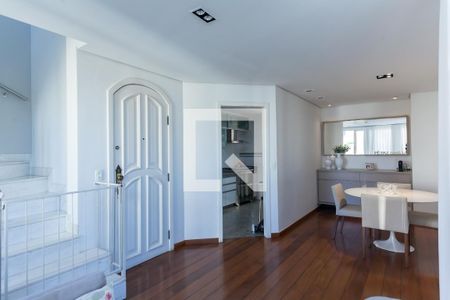 Sala de apartamento à venda com 3 quartos, 196m² em Santo Antônio, Belo Horizonte