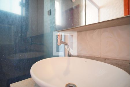 Banheiro da Suíte - Pia de apartamento à venda com 1 quarto, 38m² em Cristo Redentor, Porto Alegre