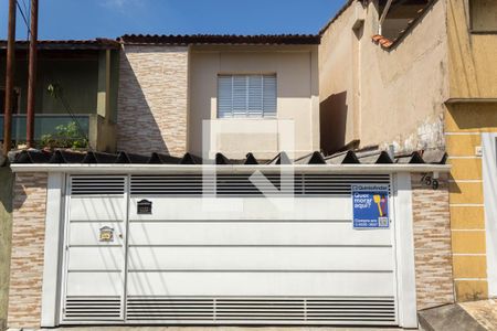 Fachada de casa à venda com 2 quartos, 120m² em Jardim das Acacias, São Bernardo do Campo