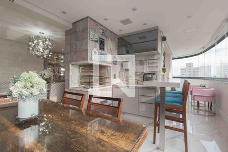 Varanda de apartamento à venda com 3 quartos, 142m² em Vila Bertioga, São Paulo