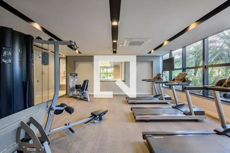 Área comum - Academia de kitnet/studio à venda com 1 quarto, 43m² em Petrópolis, Porto Alegre