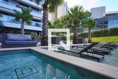 Área comum - Piscina de kitnet/studio à venda com 1 quarto, 43m² em Petrópolis, Porto Alegre