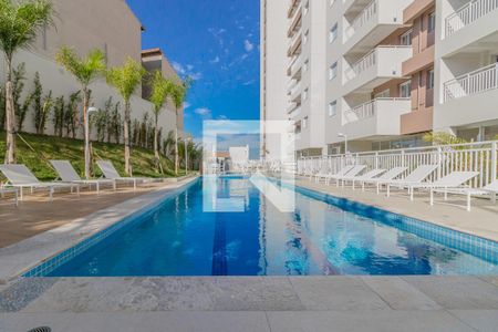 Área comum - Piscina de apartamento à venda com 2 quartos, 61m² em Vila Apiai, Santo André